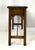 Late 20th Century Traditional Walnut & Burl Wood Serpentine Console Table For Sale - Image 4 of 15