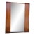 Danish Modern Rectangular Rosewood Mirror by Andr. L Riss. Norway For Sale