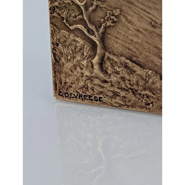 Modern Bernheim Fondateur Sculpture by Godefroid Devreese for Fonson & Cie, Belgium, 1939 For Sale - Image 3 of 6