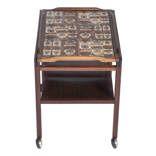 Danish Tray Table by Severin Hansen for Haslev Møbelsnedkeri, 1960s For Sale