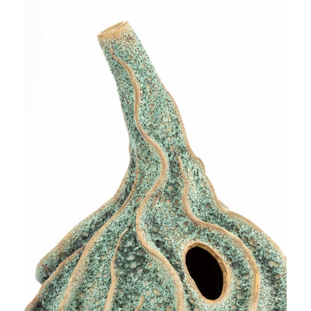 Janus et Cie "Habitat Pepo Bottle" Vase, designed by Janice Feldman, label to underside. 16.5" H x 12" Diameter....