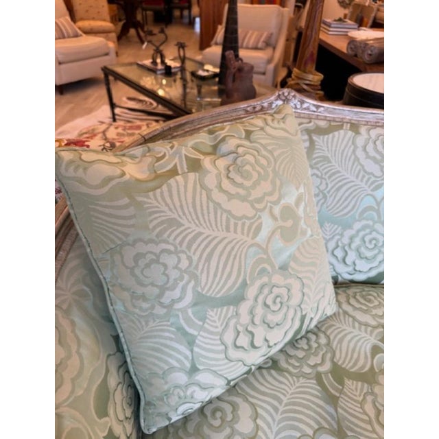 French 1930s Louis XV Style Sofa Down Cushions For Sale - Image 3 of 9