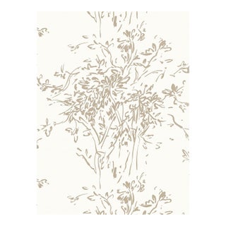 The House of Scalamandré Kurt Wallpaper, Dune For Sale