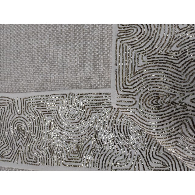 S. Harris "Hakari" trim sold by the yard. This is a beautiful embroidered tape with a contemporary feel. Current product....