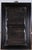 Antique Guanyin Riding Dragon (Kwan Yin) (Quan Yin) Large Hand Painted Porcelain Tile in Carved Black Wooden Framed Excellent Condition For Sale - Image 14 of 14