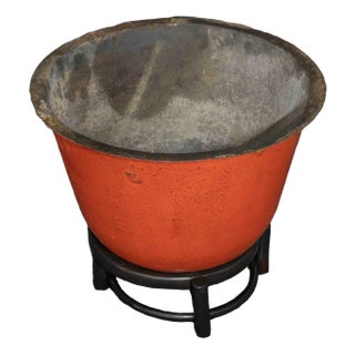 Victorian Cast Iron Copper For Sale