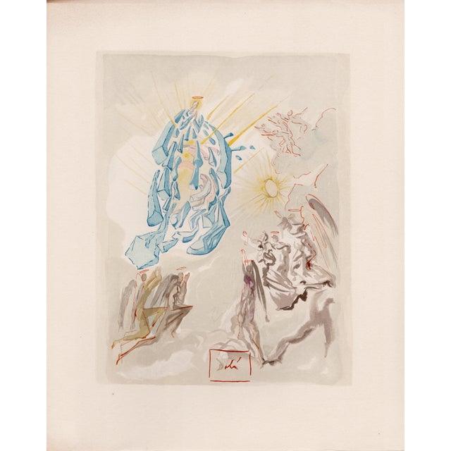 Salvador Dali, Apotheosis of Mary, 1964, Woodcut For Sale