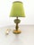 Onyx Table Lamp with Fabric Lampshade For Sale - Image 10 of 18