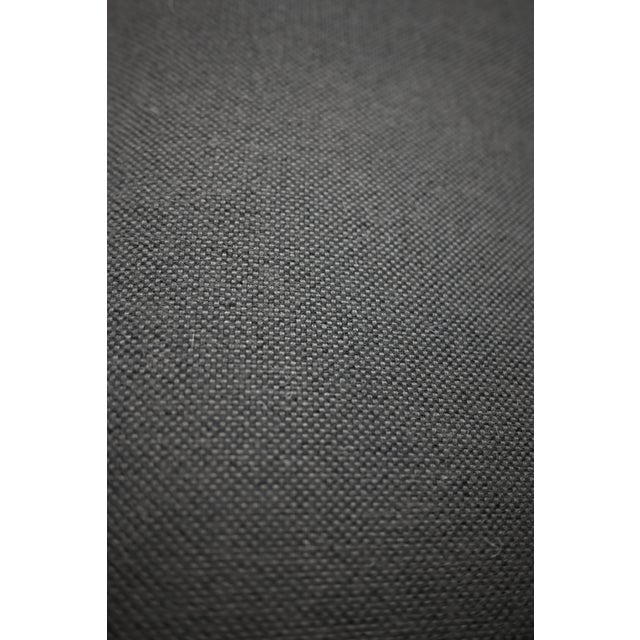 Wood Hay Mags Low 3.5 Seat Sectional in Charcoal For Sale - Image 7 of 10