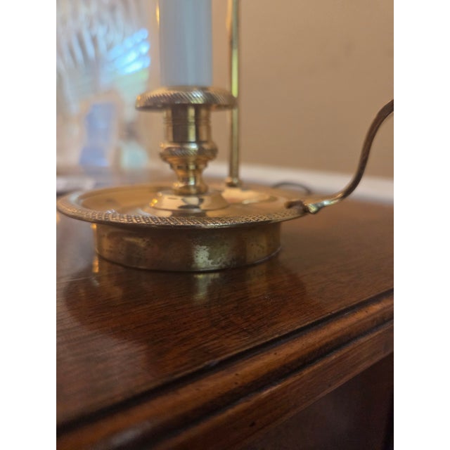 Mid 20th Century French Candlestick Bouillotte Table Lamp For Sale - Image 10 of 14