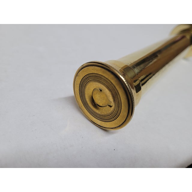 Ships spyglass telescope appropriate for use on a yacht, ship, or anywhere with a view. This has been meticulously...
