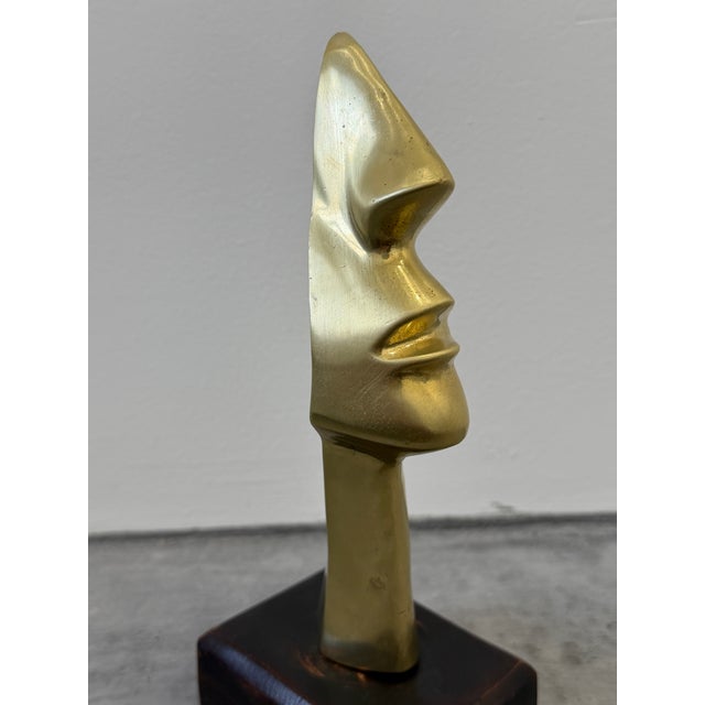 Brazilian Modern Bronze Sculpture, 1990s For Sale - Image 10 of 12