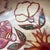 Vintage Decorative Pottery Bowl Signed Martine Azema Vallauris France Swirl Glaze Painted Floral Interior 8” For Sale - Image 4 of 12