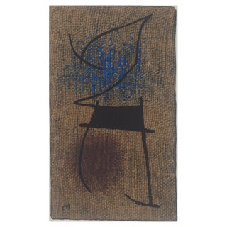 After Joan Miro, Woman in Blue, 1965, Lithograph For Sale