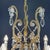 Chandelier in Gilded Iron and Crystals, 1950s For Sale - Image 10 of 11