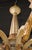Large Early 1900s Painted and Gilded Wooden Chandelier From Italy, 72.5 X 49 In For Sale - Image 14 of 18