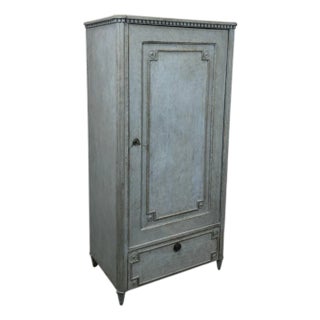 Mid 19th Century Gustavian Style Wardrobe For Sale