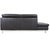Leather Corner Black Sofa with Manual Function by Ewald Schillig For Sale - Image 13 of 17