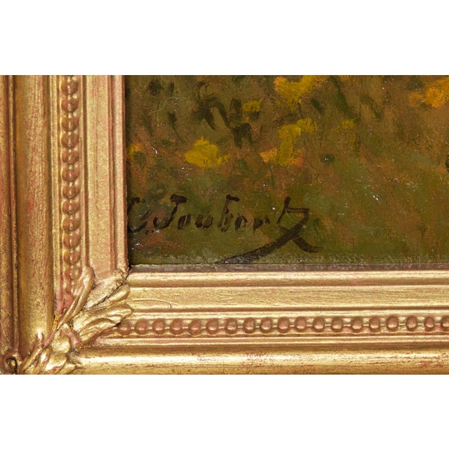 “The Fort Saint Andre in Provence” by Leon Joubert, French Barbizon Painting For Sale - Image 10 of 15