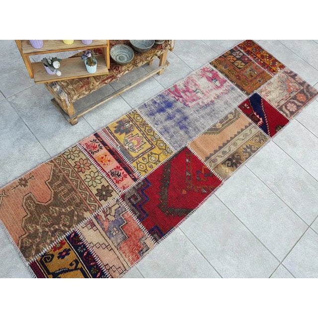 Ethnic Vintage Turkish Anatolian Carpet For Sale - Image 6 of 10