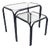 Vintage Glass Side Tables, 1980s, Set of 2 For Sale