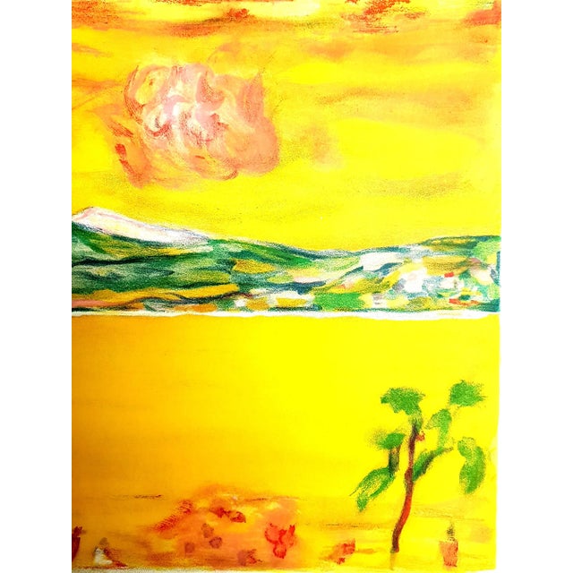 Wood Pierre Bonnard - Sunset on the Mediterranean - Original Lithograph 1940 For Sale - Image 7 of 12