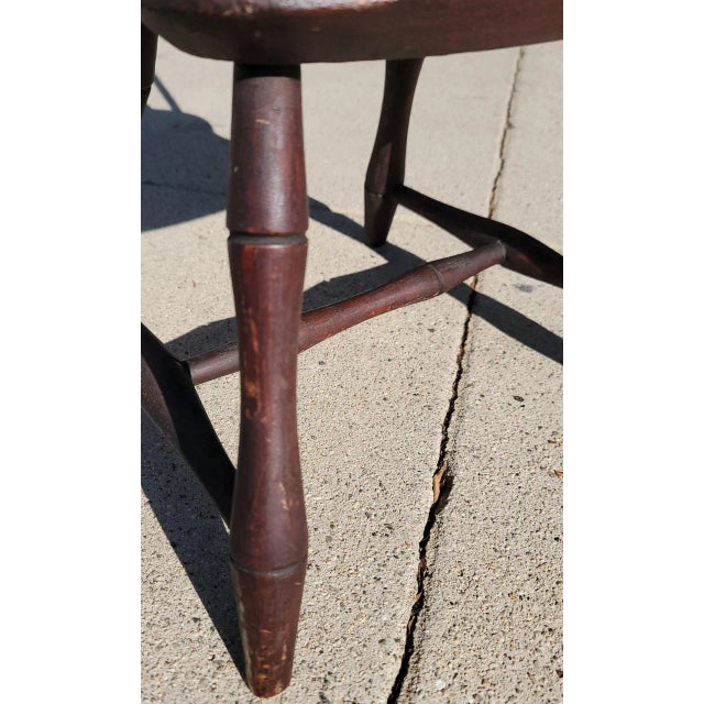 Wood Late 18Thc Child's Windsor Chair For Sale - Image 7 of 7