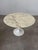 Metal Tulip Table in White Marble and Base by Eero Saarinen for Knoll, 1960s For Sale - Image 7 of 10