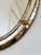 Vintage Spanish Venetian-Style Wall Mirror, Oval, Brass, 1980s Hollywood Regency For Sale - Image 6 of 7