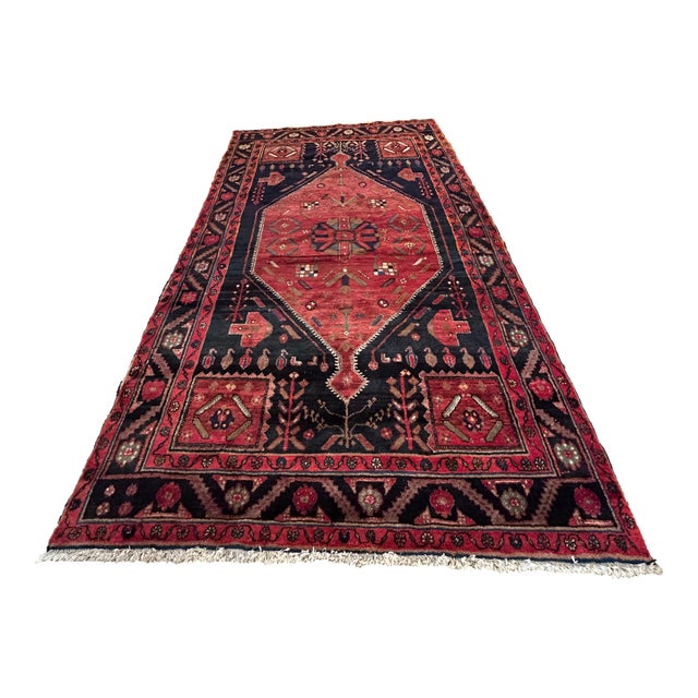 Vintage Sultanabad Rug With Jewel Tones For Sale