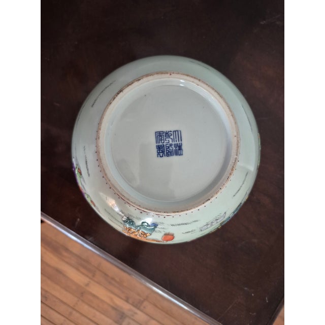 Mid-20th Century Famille Rose Ginger Jar For Sale - Image 10 of 10