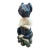 Vintage Wood Carved Anthropomorphic Folk Art Pig For Sale