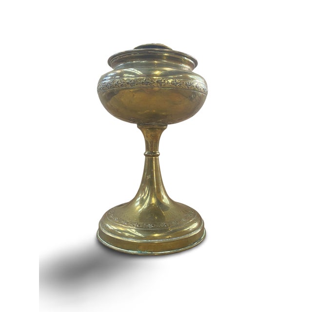 Art Nouveau Gilt Brass Incense Burner, 1910 For Sale - Image 13 of 13