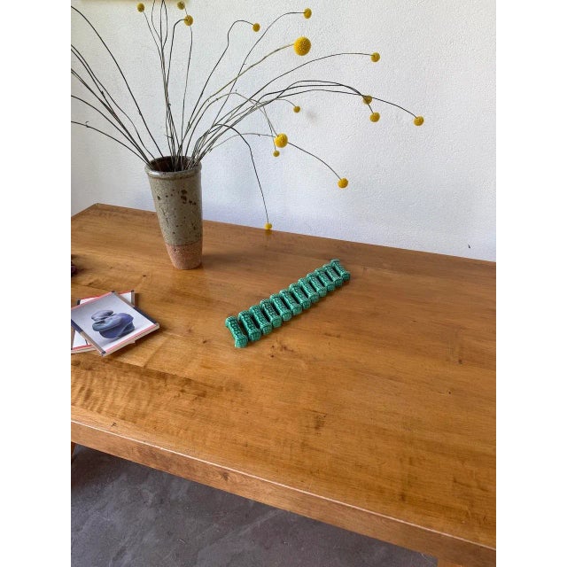 1960s Vallauris Green Ceramic Knife Holders, 1960s, Set of 12 For Sale - Image 5 of 13