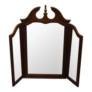 Thomasville Winston Court Solid Cherry Traditional Style 54" Tri-Fold Dresser Mirror 20611-260