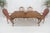 Country French Parquetry Top Table 6 Dining Chairs 2X22" Extension Board Leafs For Sale - Image 13 of 17