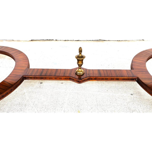 Wood Maitland Smith French Empire Cocktail Table For Sale - Image 7 of 18