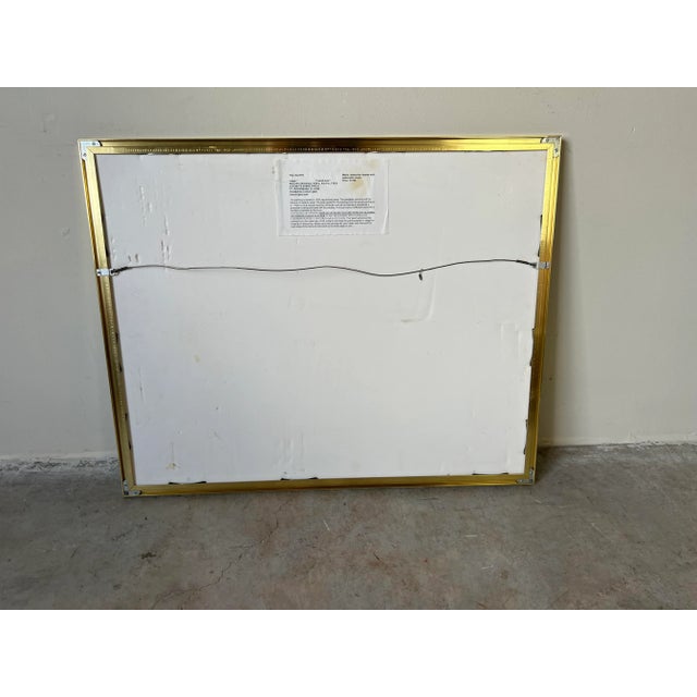 Mary Alice Braukman "Bluffs" Impressionist Watercolor Painting, Framed For Sale - Image 12 of 13