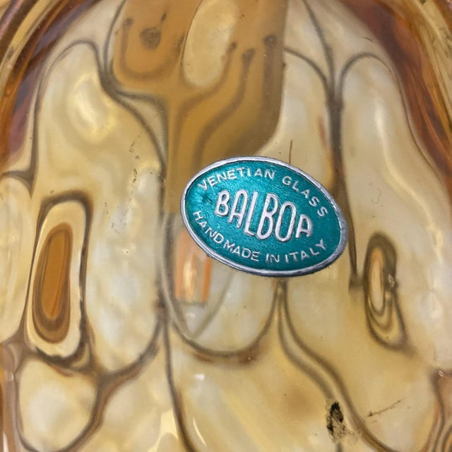 1970s Venetian Glass Lantern Hand Blown For Sale - Image 12 of 12