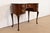 Queen Anne Henredon Queen Anne Mahogany Kidney Shaped Desk or Vanity For Sale - Image 3 of 17