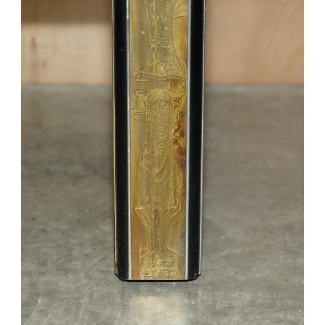 Mid-Century Modern Acid Etched Coffee Table by Bernhard Rohne For Sale - Image 6 of 18