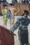 Sand Late 20th Century Bullfight Death of the Bull Oil Painting on Canvas After Édouard Manet 33" For Sale - Image 8 of 11