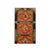 1990s Tibetan Style Red Flower Graphic Slim Narrow 6 Drawers Storage Cabinet For Sale - Image 5 of 11