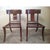 2000 - 2009 Modern Walnut Klismos Style Chairs - a Pair For Sale - Image 5 of 5