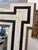 Large Jodi Mirror with Intricate Brown and Ivory Color Inlay Detailing 36″W x 2″D x 60″H