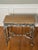 Wood 19th Century French Louis XV Style Paint Decorated Table in a Distressed Finish For Sale - Image 7 of 15