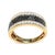 Introducing a masterpiece of elegance and masculinity, this exquisite 14K Yellow Gold Plated .925 Sterling Silver Band is...