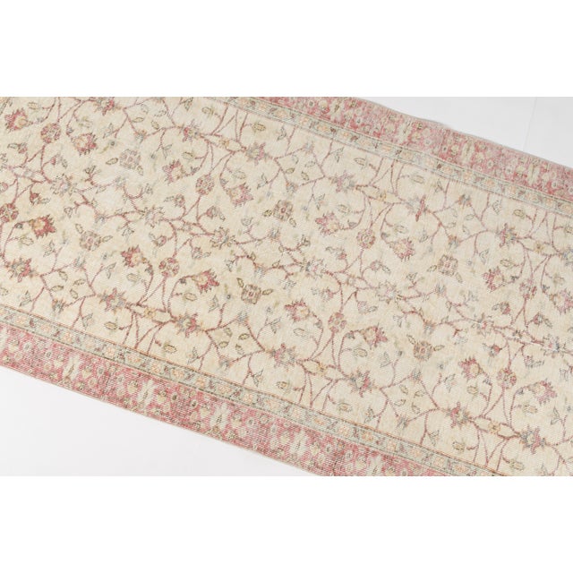 Beige Tribal Oushak Antique Rug For Sale - Image 10 of 10