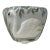 1900s Majolica Swan Jardiniere Attributed to Keller & Guerin Saint Clement For Sale
