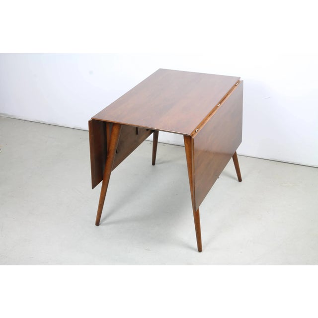 Wood Planner Group Drop-Leaf Table by Paul McCobb for Winchendon For Sale - Image 7 of 8